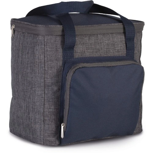 Bolsa isotérmica con bolsillo con cremallera
