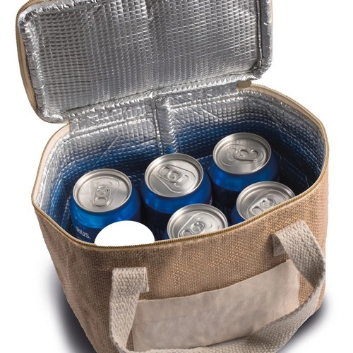 Bolsa isotérmica de yute - modelo pequeño
