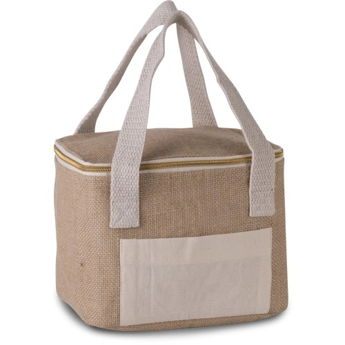 Bolsa isotérmica de yute - modelo pequeño