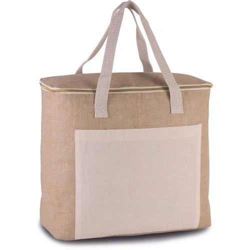 Bolsa isotérmica de yute - modelo grande