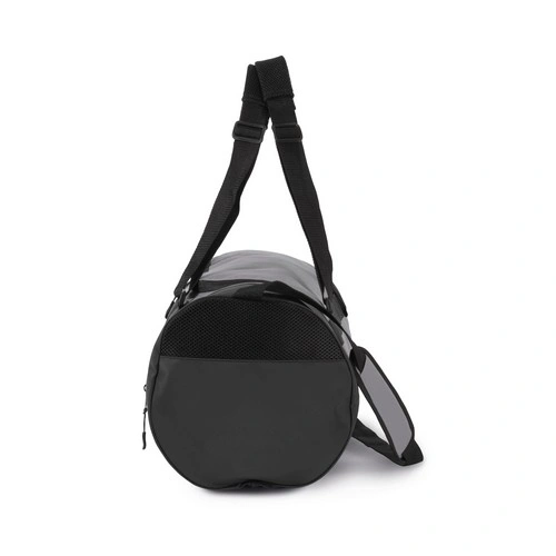 Bolsa de deporte cilíndrica con compartimento separado para calzado