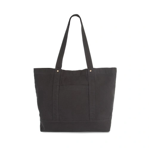 Bolsa shopper grande con bolsillo lateral