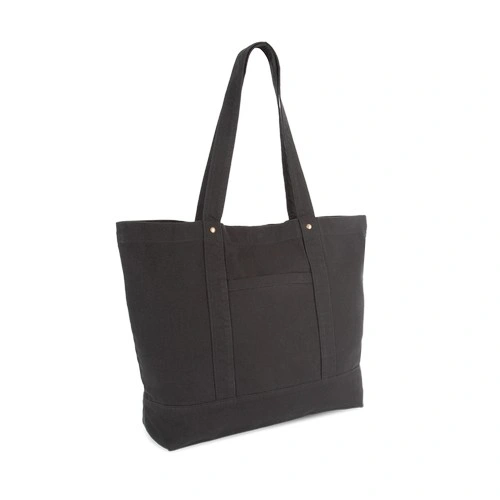 Bolsa shopper grande con bolsillo lateral
