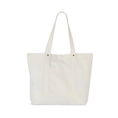 Bolsa shopper grande con bolsillo lateral