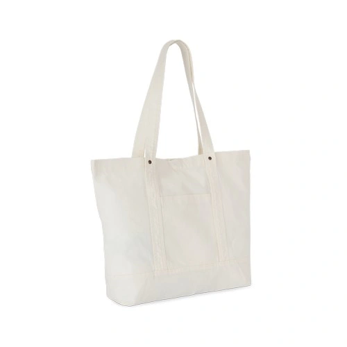 Bolsa shopper grande con bolsillo lateral