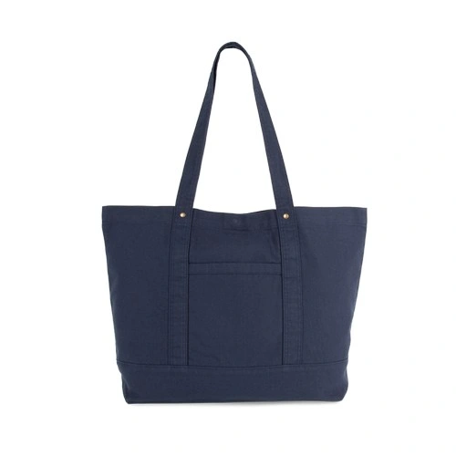 Bolsa shopper grande con bolsillo lateral