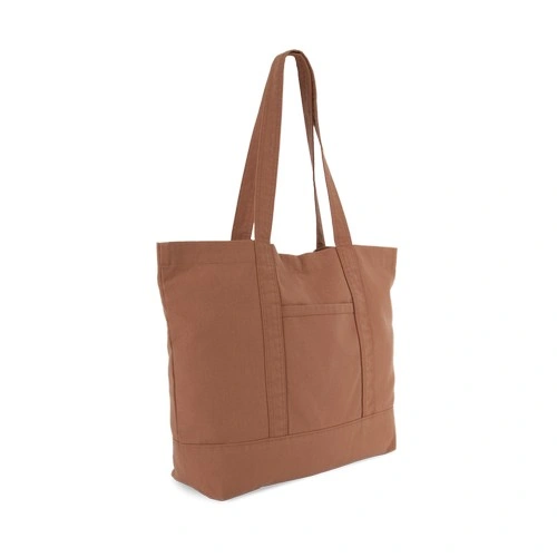 Bolsa shopper grande con bolsillo lateral