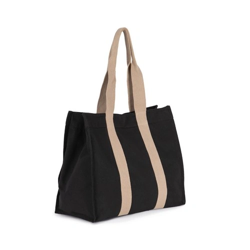 Bolsa shopper reciclada grande con fuelle