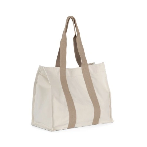 Bolsa shopper reciclada grande con fuelle