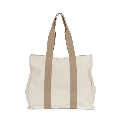 Bolsa shopper reciclada grande con fuelle