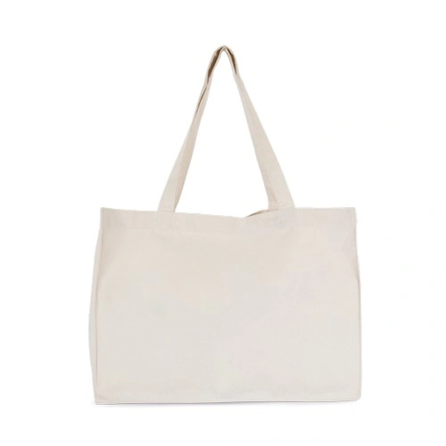 Bolsa shopper grande de algodón reciclado