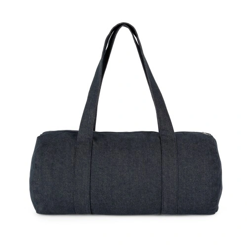 Bolsa cilíndrica denim