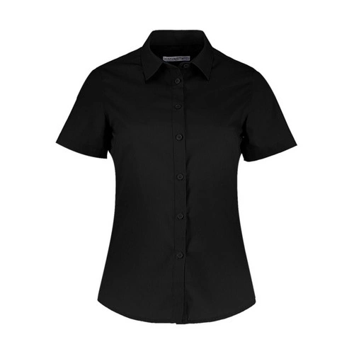 Manga corta Camisa mujer Popelina entallada