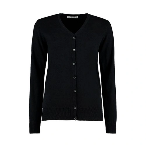 Ropa de abrigo Chaqueta de punto cuello V mujer Classic Fit