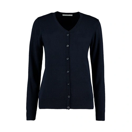 Ropa de abrigo Chaqueta de punto cuello V mujer Classic Fit