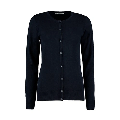Ropa de abrigo Chaqueta de punto cuello redondo mujer Classic Fit