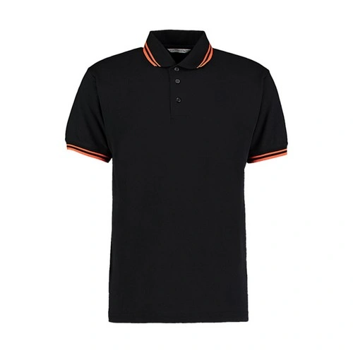 2 Polo piqué cuello rayado Classic Fit