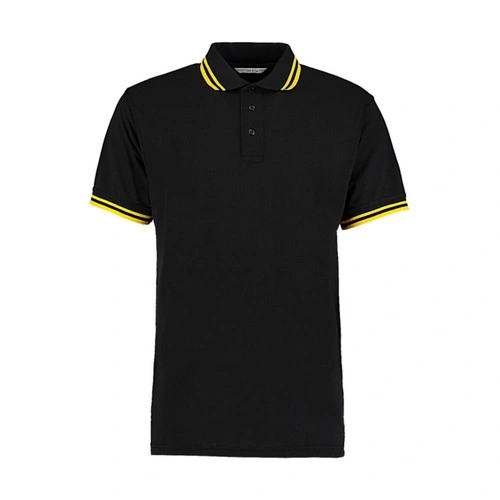 2 Polo piqué cuello rayado Classic Fit
