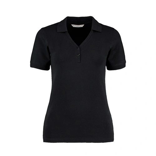 Manga corta Polo cuello V mujer Comfortec Regular Fit