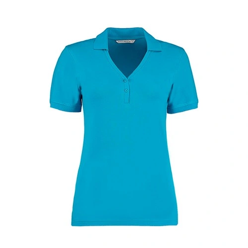 Manga corta Polo cuello V mujer Comfortec Regular Fit