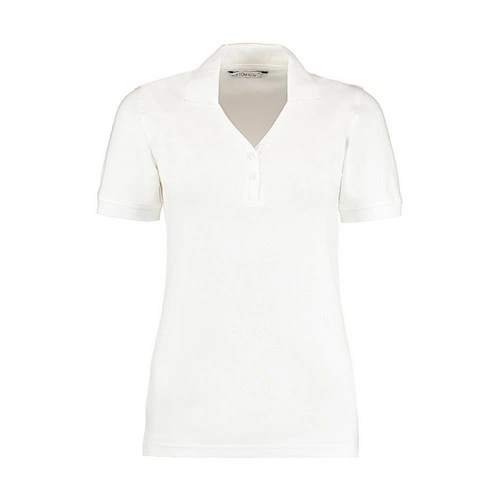 Manga corta Polo cuello V mujer Comfortec Regular Fit