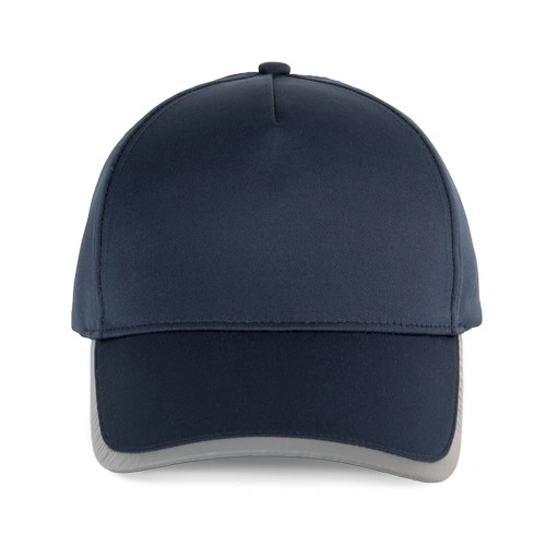 Gorra de 5 paneles de poliéster