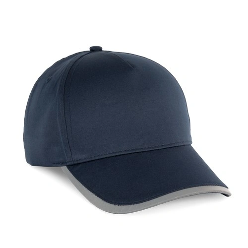 Gorra de 5 paneles de poliéster