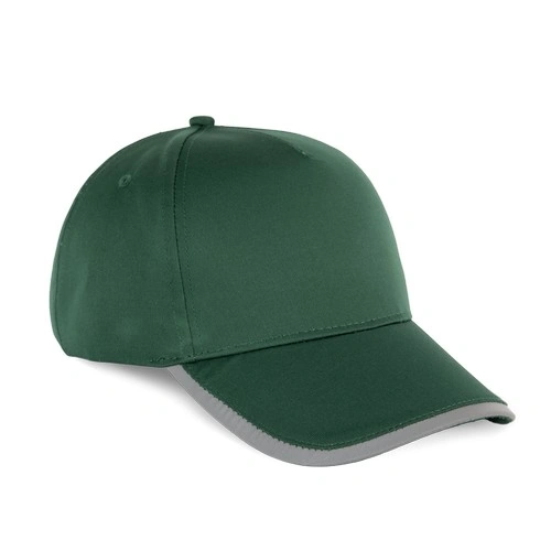 Gorra de 5 paneles de poliéster