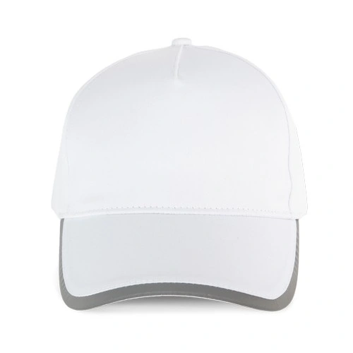 Gorra de 5 paneles de poliéster