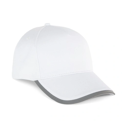 Gorra de 5 paneles de poliéster