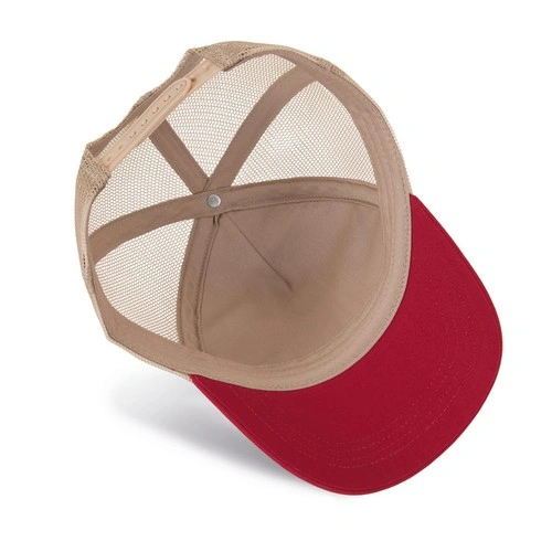 Gorra trucker de 5 paneles de algodón canvas - K-up Gold Label