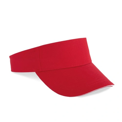 Visera deportiva de algodón