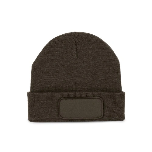 Gorro reciclado con parche
