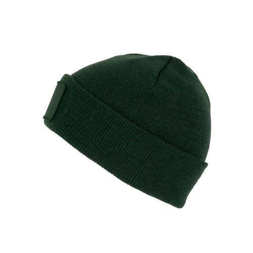 Gorro reciclado con parche