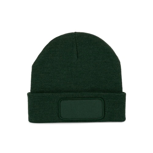 Gorro reciclado con parche