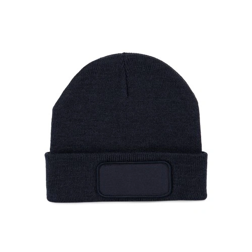 Gorro reciclado con parche
