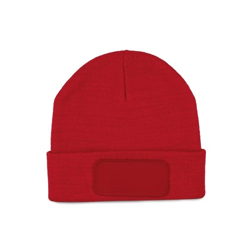 Gorro reciclado con parche