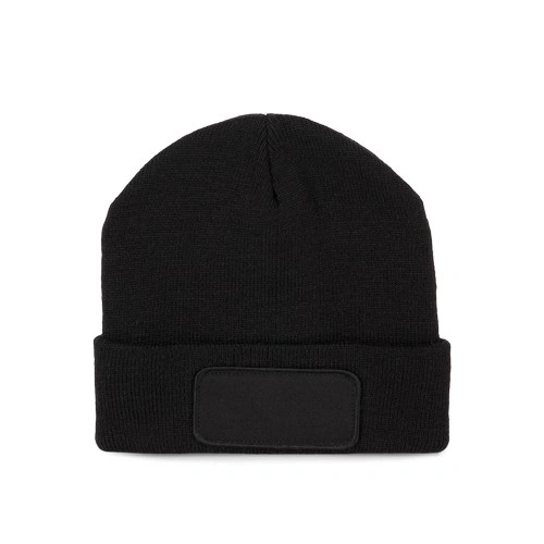 Gorro reciclado con parche y forro Thinsulate
