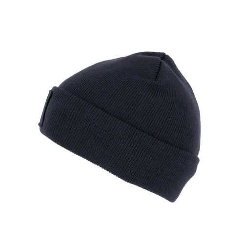 Gorro reciclado con parche y forro Thinsulate