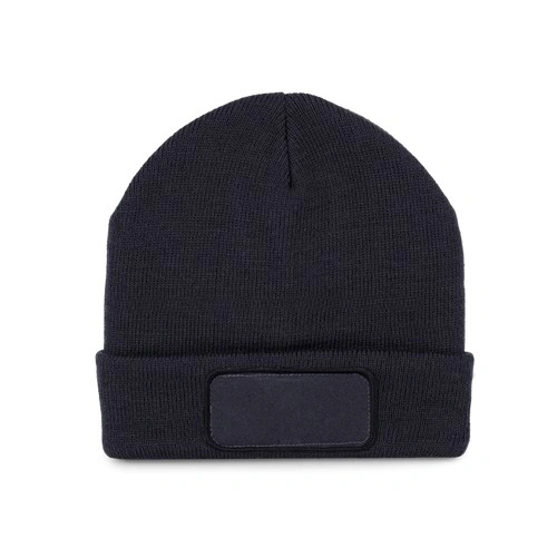 Gorro reciclado con parche y forro Thinsulate