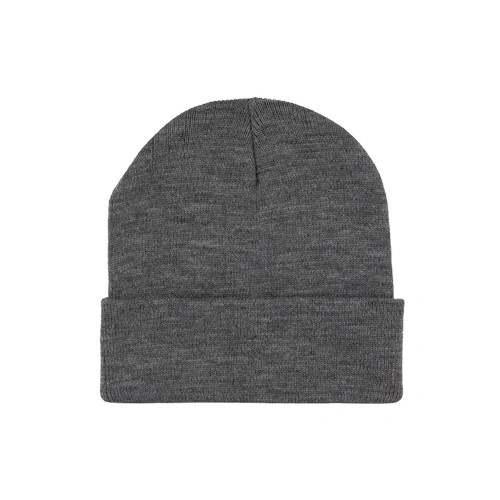 Gorro punto reciclado con dobladillo