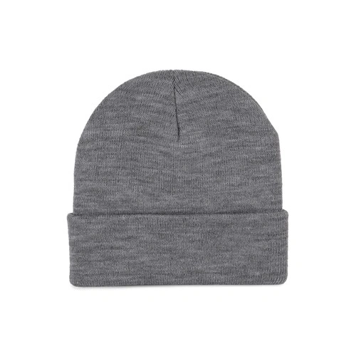 Gorro punto reciclado con dobladillo