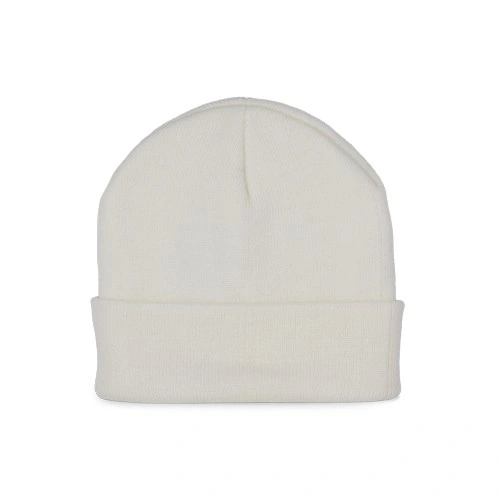 Gorro punto reciclado con dobladillo