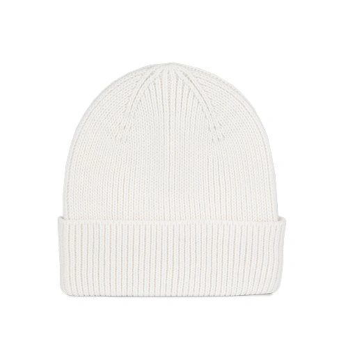 Gorro de canalé con dobladillo