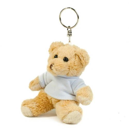 Llavero con oso de peluche Binx