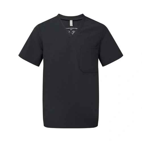 Túnica elástica manga corta hombre br/