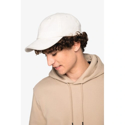 Gorra de pana ecorresponsable 6 paneles unisex