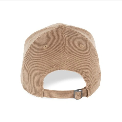 Gorra de pana ecorresponsable 6 paneles unisex