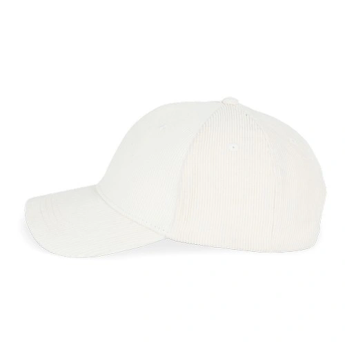 Gorra de pana ecorresponsable 6 paneles unisex