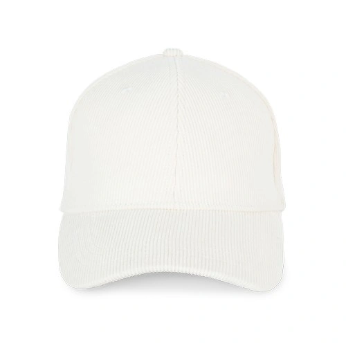 Gorra de pana ecorresponsable 6 paneles unisex